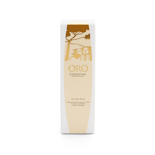 Oficine Cleman - Exenthia Mediterranea Oro Deo Eco Deodorante Spray Confezione 100 Ml