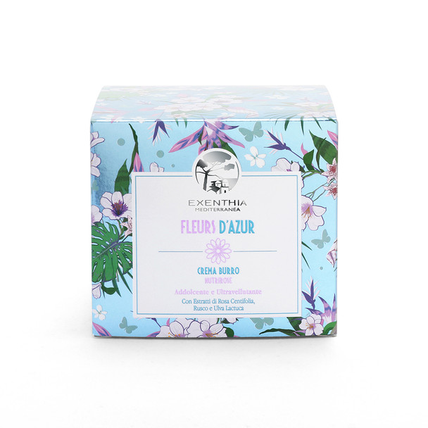 Oficine Cleman - Exenthia Mediterranea Fleurs d'Azur Crema Burro Corpo Nutrirose Confezione 200 Ml