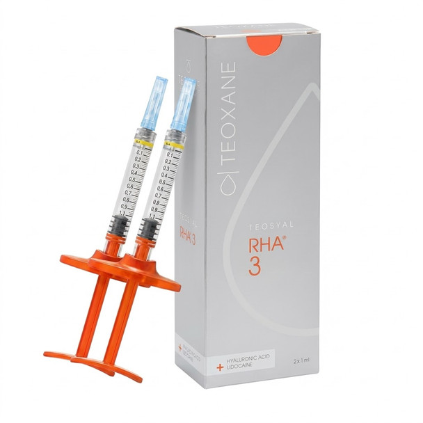 Teoxane - Teosyal Rha3 con Lidocaina Confezione 2 Siringhe Fiale da 1 ml