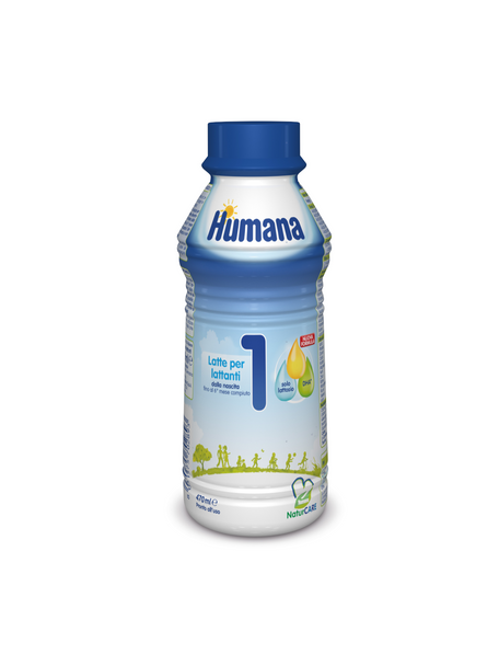 Humana - 1 Latte liquido 0-6 mesi  470ML
