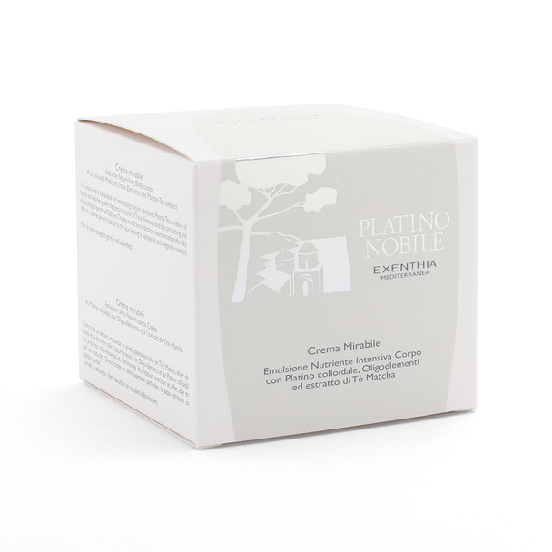 Oficine Cleman Exenthia Mediterranea Platino Nobile Crema Mirabile Nutriente Corpo Confezione 200 Ml