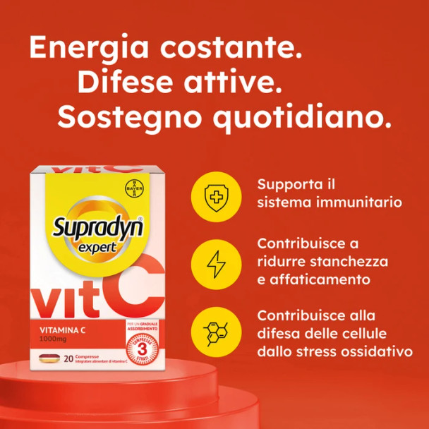 Supradyn - Expert Vitamina C Confezione 20 Compresse