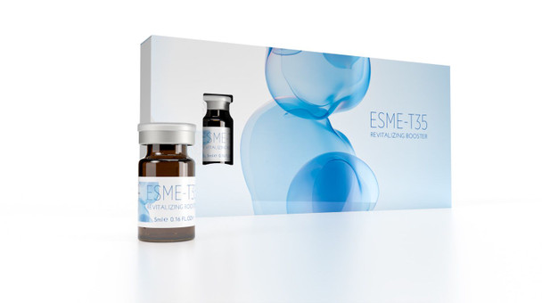 Esme-T35 Biorivitalizzazione e Biostimolazione senza aghi con Esosomi Confezione 5 Fiale da 5 Ml
