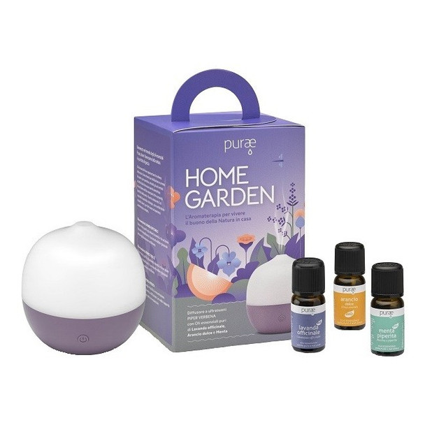 Purea - Kit Garden Diffusore e 3 Oli Essenziali