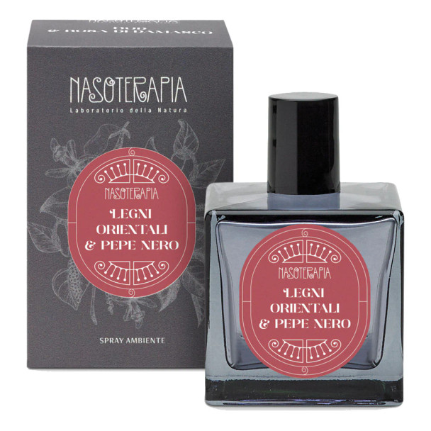 Nasoterapia - Spray Ambiente e Tessuti Legni Orientali e Pepe Nero 100 Ml