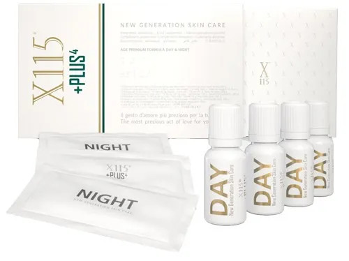 X115 - Plus 4 Fish Notte Collagene Bifasico 15 Flaconcini + 15 Bustine