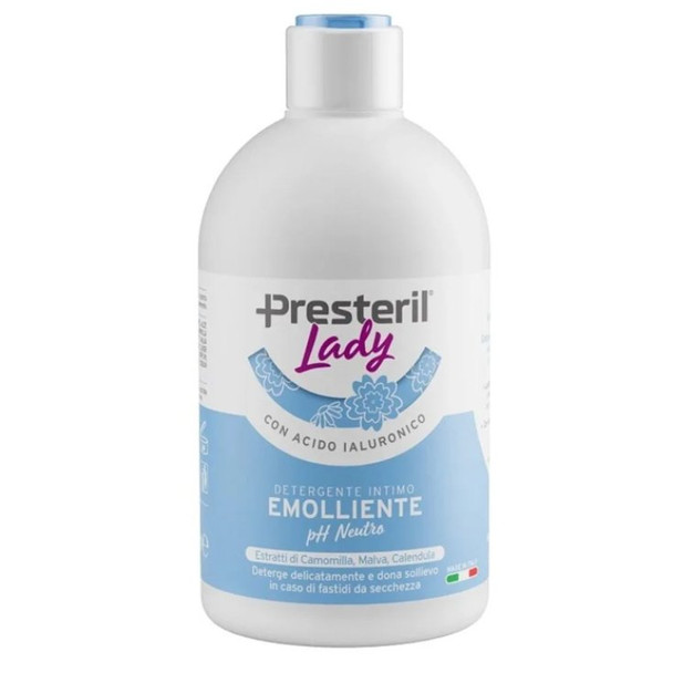 Lady Presteril Detergente Intimo Emolliente Confezione 250 Ml