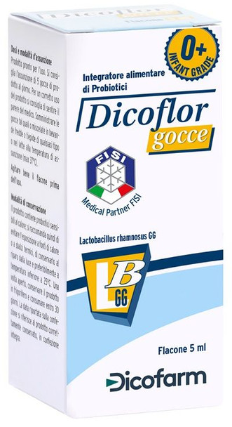 Dicoflor Probiotici Bambini e Neonati Gocce Confezione 5 ml