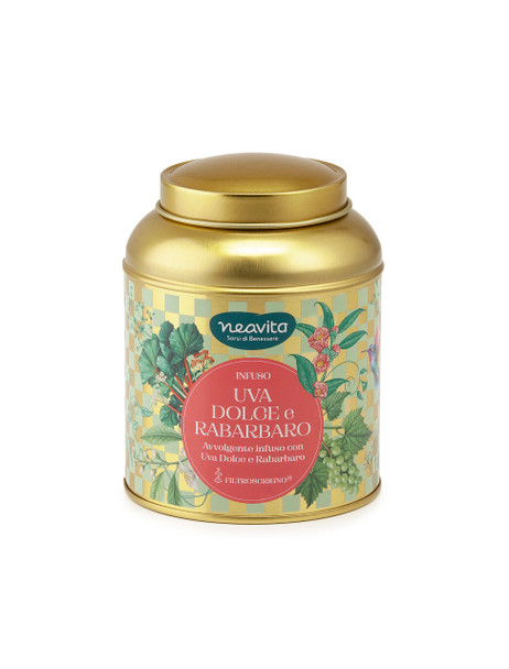 Neavita - Infuso Uva Dolce e Rabarbaro Confezione 12 Filtroscrigno