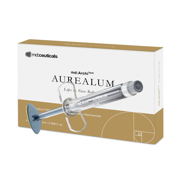Md Ceuticals - Aurealum Biorivitalizzante Rigenerante Cutane Uso Topico Confezione 4x2 Ml
