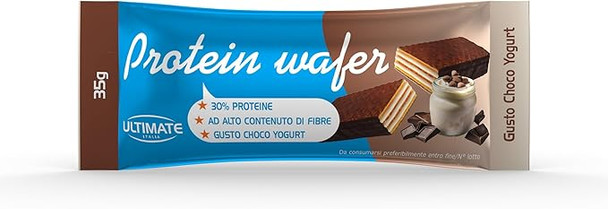 Ultimate - Protein Wafer Barretta Proteica Choco Yogurt Confezione 35 Gr