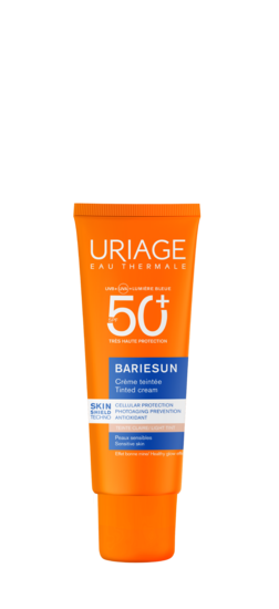 Uriage - Bariesun Crema Viso Solare Colorata Chiara Spf50+ Confezione 50 Ml