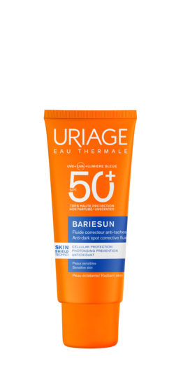 Uriage - Bariesun Fluido Anti Macchie Solare Viso Collo e Mani Spf50+ Confezione 40 Ml