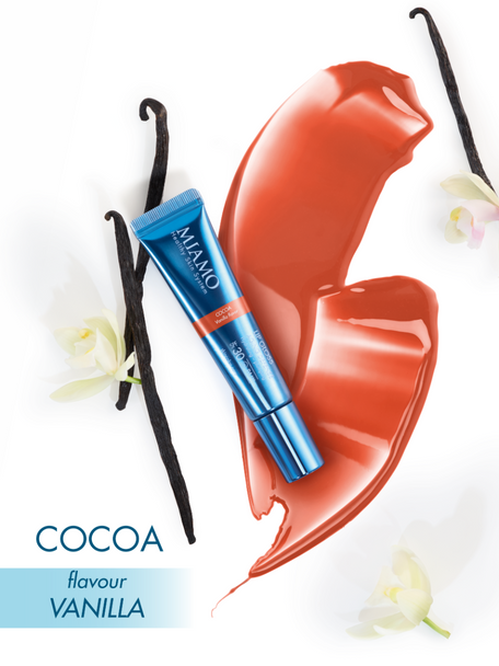 Miamo - Lip Gloss Aging Defense Protezione Solare Labbra Spf 30 Uva Cocoa