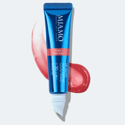 Miamo - Lip Gloss Aging Defense Protezione Solare Labbra Spf 30 Uva Coral