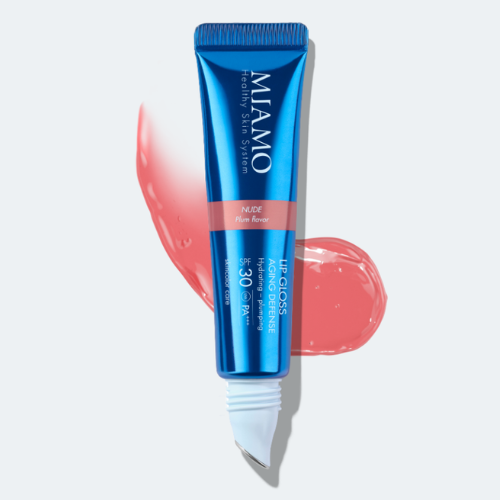 Miamo - Lip Gloss Aging Defense Protezione Solare Labbra Spf 30 Uva Nude