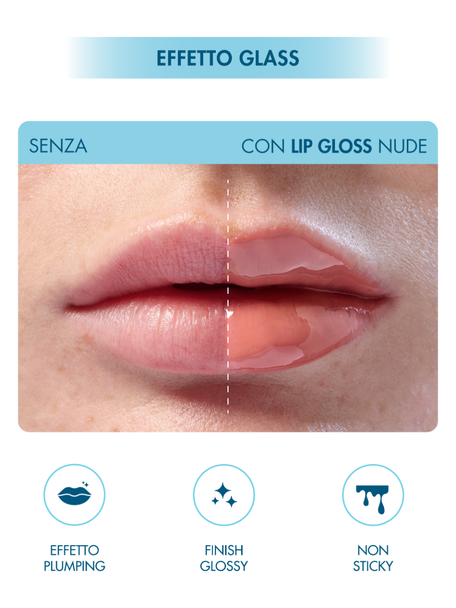 Miamo - Lip Gloss Aging Defense Protezione Solare Labbra Spf 30 Uva Nude