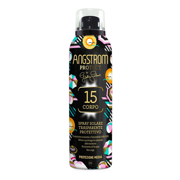 Angstrom - Spray Solare Trasparente Corpo SPF15 Confezione 150 Ml ESAURIEMENTO SCORTE