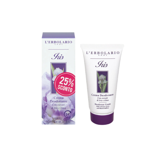 L'Erbolario - Deodorante Crema Iris Confezione 50 Ml