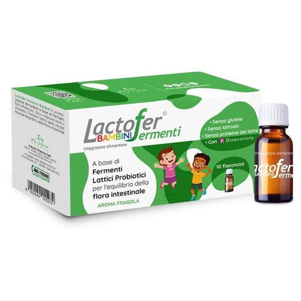 Lactofer - Fermenti Lattici Bambini Confezione 10 Flaconcini