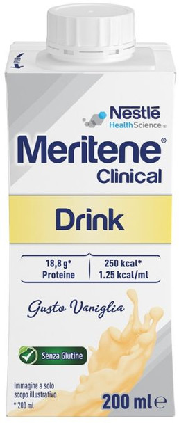 Meritene - Bevanda Iperproteica Gusto Vaniglia Confezione 200 Ml