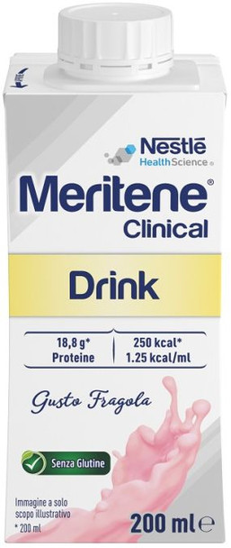 Meritene Clinical Drink Fragola Confezione 200 Ml
