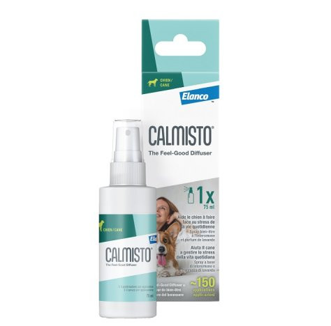 Calmisto - Spray Calmante e Anti Stress Per Cani Confezione 75 Ml