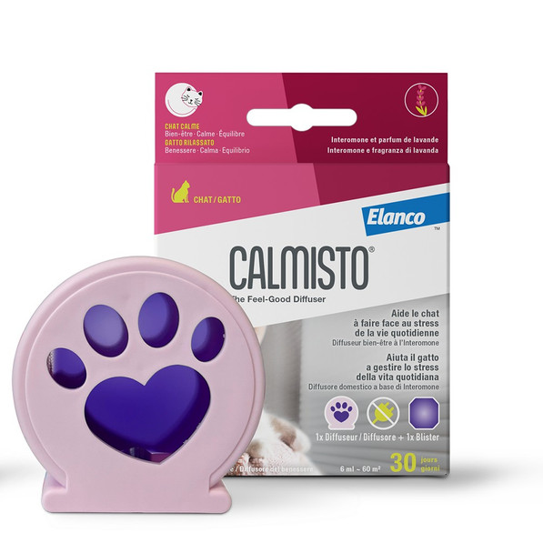 Calmisto - Diffusore Ambienti Per Gatti Calmante Anti Stress Confezione 1 Pezzo