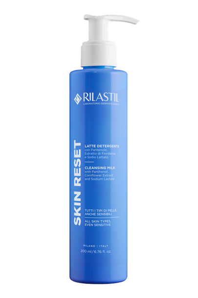 Rilastil - Skin Reset Latte Detergente Idratante Lenitivo Viso Confezione 200 Ml