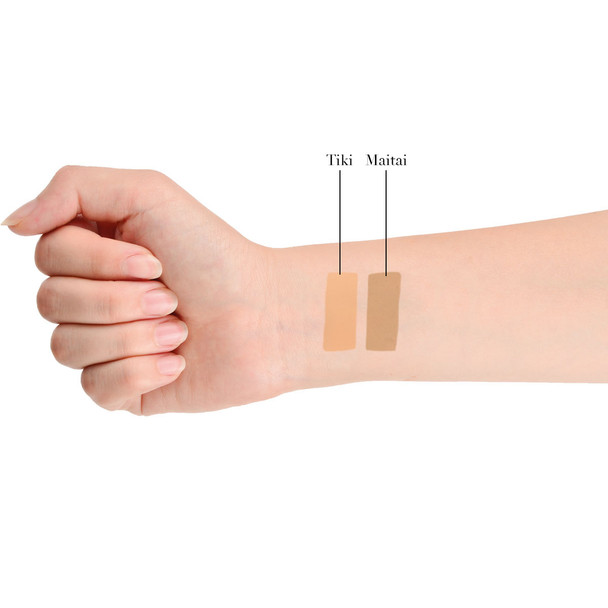 Helan - Monoi De Tahiti Fondotinta Compatto Tiki Chiaro  Uniformante Spf50 Confezione 8 Ml