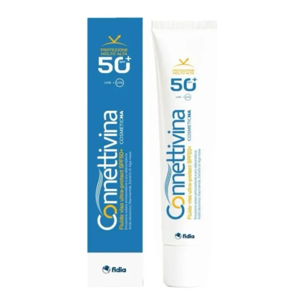 Connetivina - Fluido Viso Solare Spf50+ Confezione 50 Ml