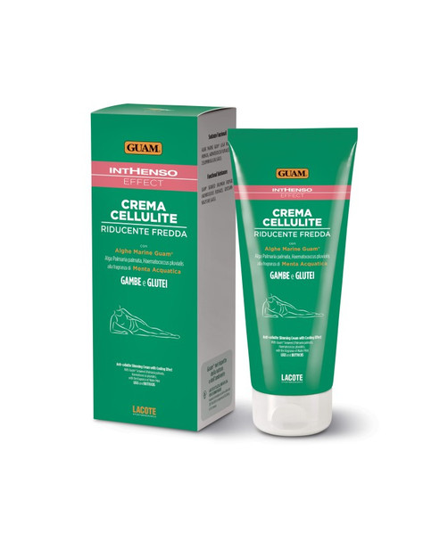 Guam - Crema Cellulite Riducente Effetto Freddo Gambe Glutei Confezione 200 Ml