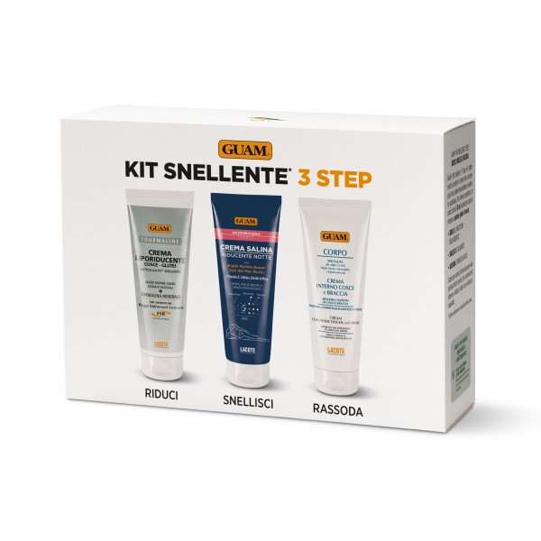 Guam Kit Snellente Corpo 3 Step Confezione 75 Ml