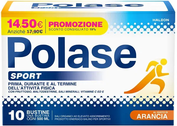 Polase - Sport Gusto Arancia Confezione 10 Bustine