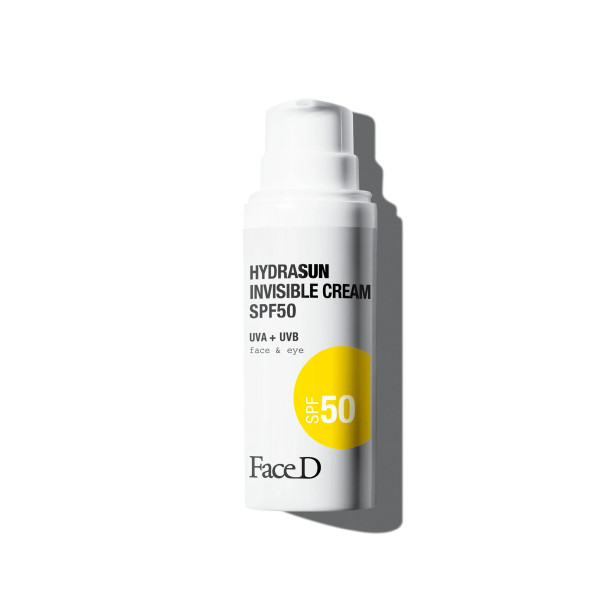 Face D - Hydrasun Crema Solare Invisibile Viso Spf50 Confezione 50 Ml