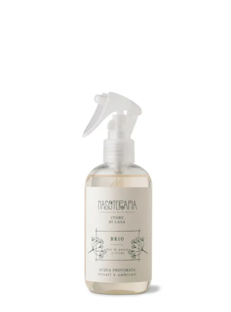 Nasoterapia - Cuore Di Casa Acqua Profumata Ambienti e Tessuti Nuvola Fior Di Pesco&Litchi Confezione 250 Ml