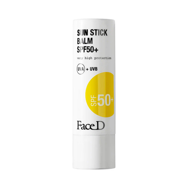 Face D - Sun Stick Solare Labbra Protettivo Spf50+ Confezione 5,5 Gr