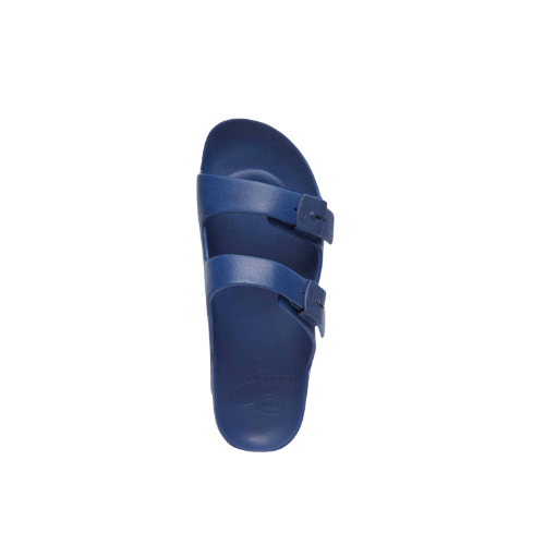 Scholl - Bahia Uomo Ciabatte Anatomica Blu Numero 45 Confezione 1 Paio