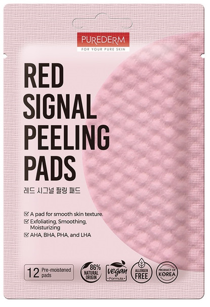 Purederm - Dischetti Viso Peeling Esfolianti E Leviganti Confezione 12 Dischetti