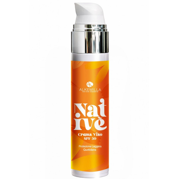 Alkemilla - Nativè Crema Solare Viso Spf 30 Confezione 50 Ml