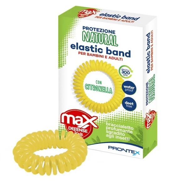 Prontex - Elastic Band Braccialetto Profumante Anti Insetti Bambini e Adulti Confezione 1 Pezzo