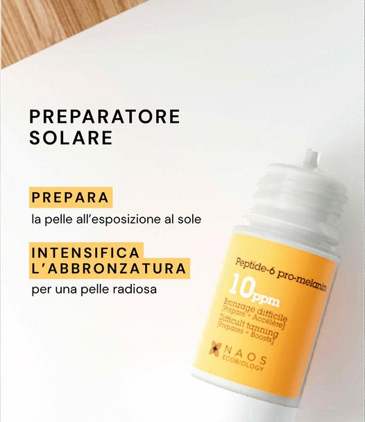 Etat Pur - Peptide 6 Pro Melanin 10ppm Siero Pre Abbronzatura Viso e Collo Confezione 15 Ml
