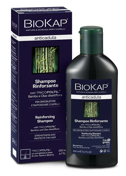 Biokap - Shampoo Rinforzante Anticaduta Confezione 200 Ml