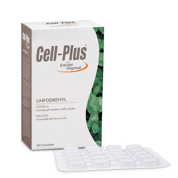 Cell-Plus - Linfodrenyl Integratore Per Drenaggio Dei Liquidi Confezione 60 Tavolette