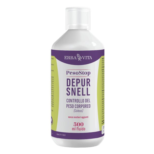 Erbavita - Peso Stop Depur Snell Integratore Controllo Del Peso Confezione 500 Ml