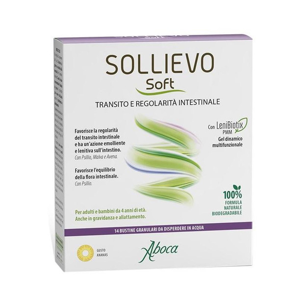 Aboca - Sollievo Soft Transito E Regolarità Intestinale Confezione 14 Buste