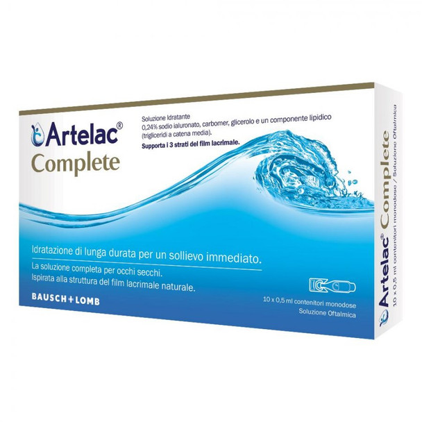 Artelac - Complete Idratazione Oculare Confezione 10 Unità