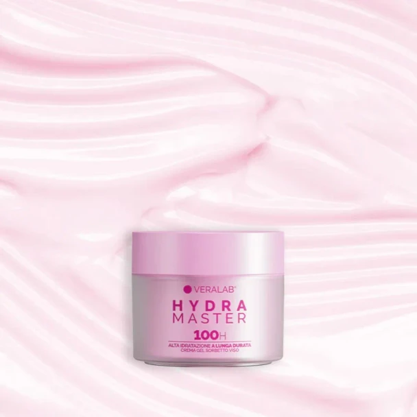 Veralab - Hydra Master 100H Crema Viso Gel Idratante  Confezione 50 Ml