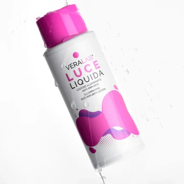 Veralab - Luce Liquida Lozione Esfoliante Anti Imperfezioni con Acido Salicilico 2% Confezione 100 Ml
