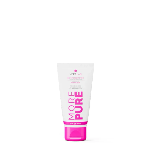 Veralab More Pure Gel Detergente Purificante Pelli Miste e Impure Travel Size   Confezione 50 Ml